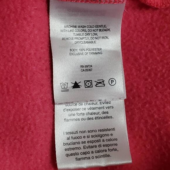 Columbia Pink Fleece Zip-Up Hoodie - Picture 7 of 9